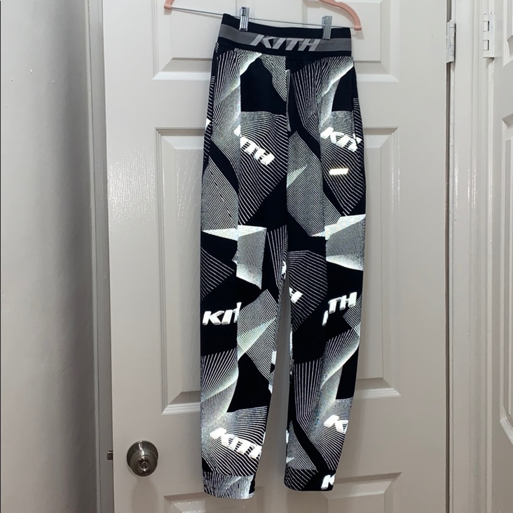 NWT KITH JOGGER TRACK PANTS IN BLACK